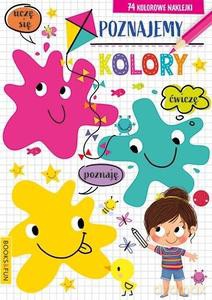 Poznajemy kolory plus naklejki [KSIĄŻKA]
