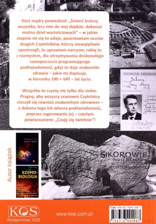 Raźnym krokiem do sukcesów... po stopniach z kłód, jakie życie rzuca nam pod nogi - Alojzy Jerzy Sikora [KSIĄŻKA]