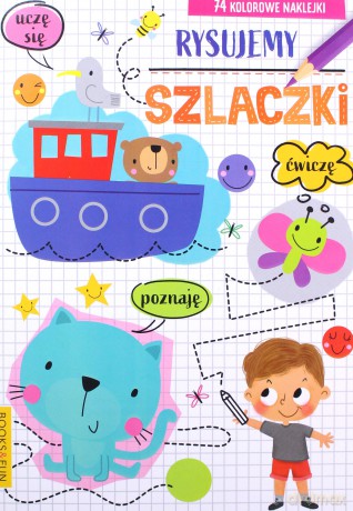 Rysujemy Szlaczki plus naklejki [KSIĄŻKA]