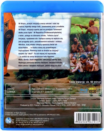 Szokująca Ziemia: Afryka. Stać się mężczyzną [Blu-Ray]