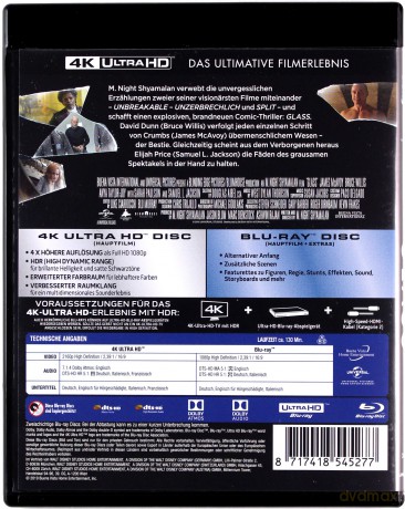 Glass [Blu-Ray 4K]+[Blu-Ray]
