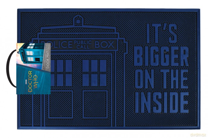 Dr Who Tardis Gumowa wycieraczka