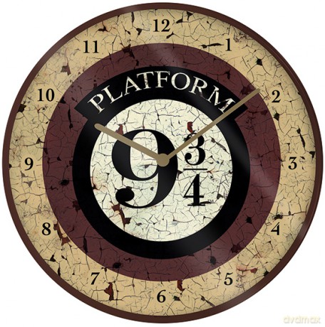 Harry Potter Platform 9 3/4 Zegar 25 cm