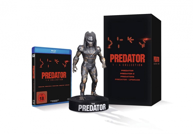 Predator 1-4 [BOX] [4xBlu-Ray]
