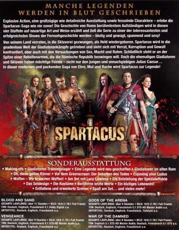 Spartacus The Complete Series [BOX] [15xBlu-Ray]