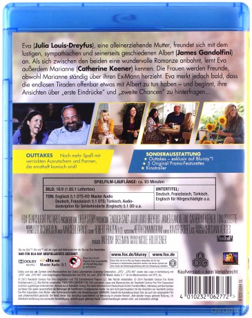 Enough Said (Ani słowa więcej) [Blu-Ray]