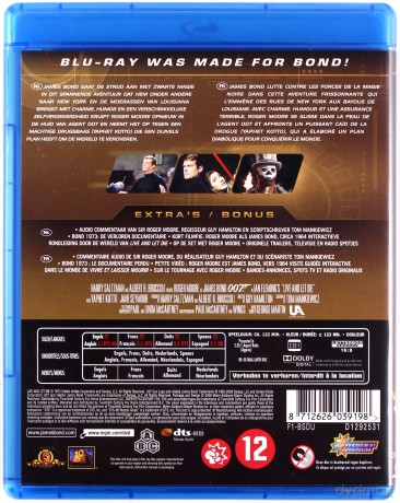 007 James Bond Live and Let Die (Żyj i pozwól umrzeć) [Blu-Ray]