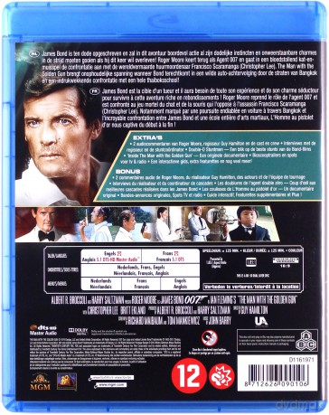 007 James Bond The Man with the Golden Gun (Człowiek ze złotym pistoletem) [Blu-Ray]