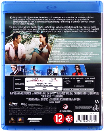 007 James Bond Thunderball (Operacja Piorun) [Blu-Ray]