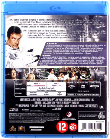 007 James Bond Moonraker [Blu-Ray]