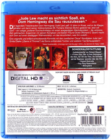Dom Hemingway [Blu-Ray]