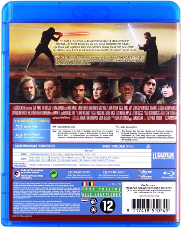Star Wars: The Last Jedi (Gwiezdne wojny: Ostatni Jedi) [2xBlu-Ray]
