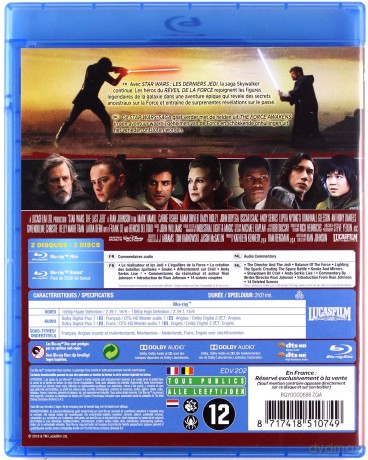 Star Wars: The Last Jedi (Gwiezdne wojny: Ostatni Jedi) [2xBlu-Ray]