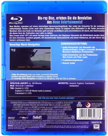 The Hills Have Eyes (Wzgórza mają oczy) [Blu-Ray]