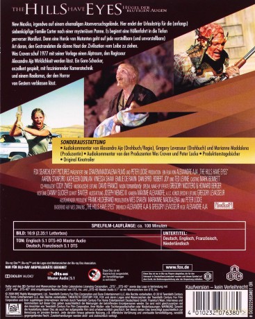 The Hills Have Eyes (Wzgórza mają oczy) [Blu-Ray]