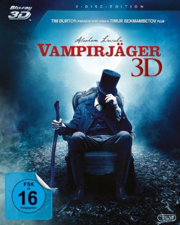 Abraham Lincoln: Vampire Hunter (Abraham Lincoln: Łowca wampirów) [Blu-Ray 3D]+[Blu-Ray]