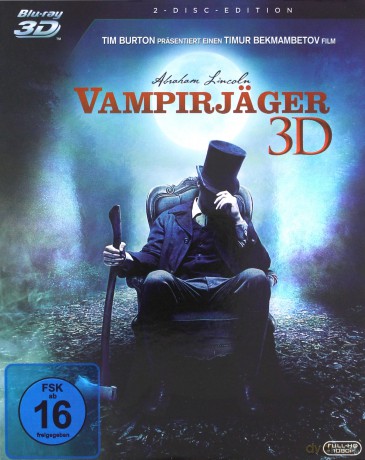 Abraham Lincoln: Vampire Hunter (Abraham Lincoln: Łowca wampirów) [Blu-Ray 3D]+[Blu-Ray]