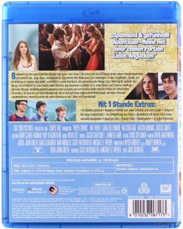 Paper Towns (Papierowe miasta) [Blu-Ray]