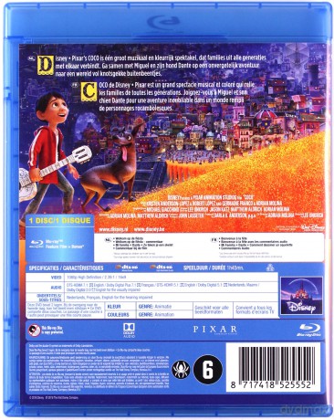 Coco (Disney) [Blu-Ray]