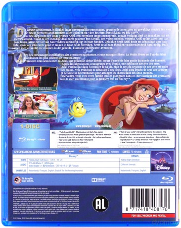 Mała syrenka (Disney) [Blu-Ray]