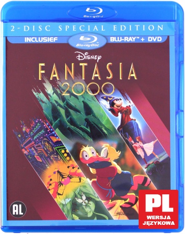 Fantazja 2000 (Disney) [Blu-Ray]+[DVD]