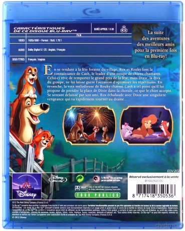 The Fox and the Hound 2 (Lis i pies 2) (Disney) [Blu-Ray]