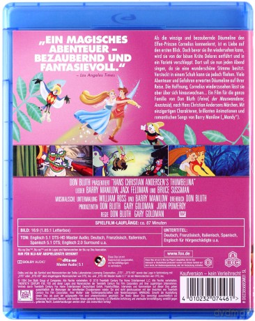 Thumbelina (Calineczka) [Blu-Ray]