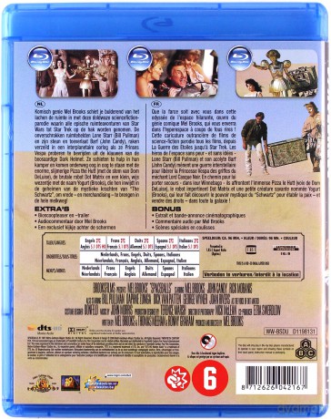 Spaceballs (Kosmiczne jaja) [Blu-Ray]