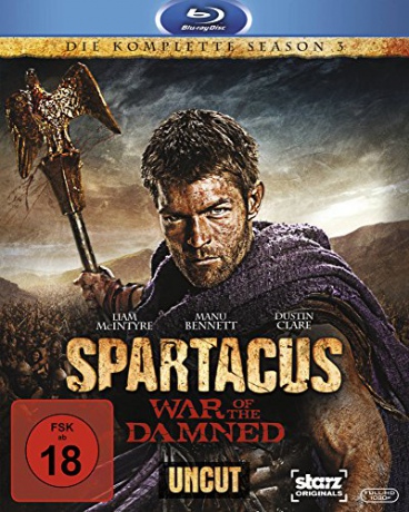 Spartacus: War of the Damned Season 3 (Spartakus: Krew i piach) [4xBlu-Ray]