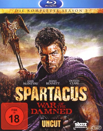 Spartacus: War of the Damned Season 3 (Spartakus: Krew i piach) [4xBlu-Ray]
