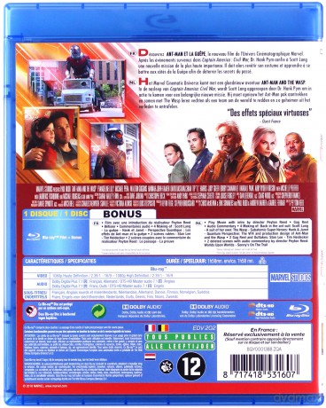 Ant-Man i Osa [Blu-Ray]