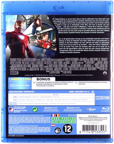 Iron Man 2 [Blu-Ray]