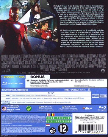 Iron Man 2 [Blu-Ray]