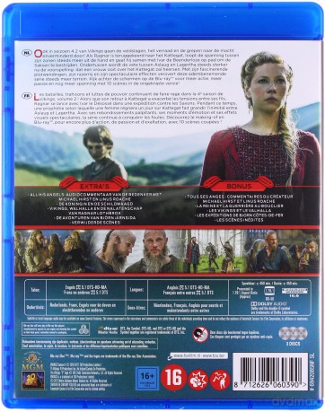 Vikings Season 4 Part 2 (Wikingowie) [3xBlu-Ray]