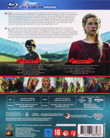 Vikings Season 4 Part 2 (Wikingowie) [3xBlu-Ray]