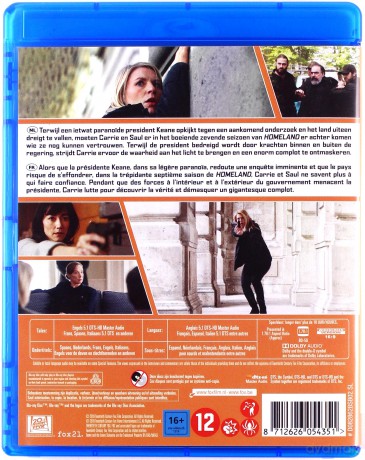 Homeland Season 7 [3xBlu-Ray]