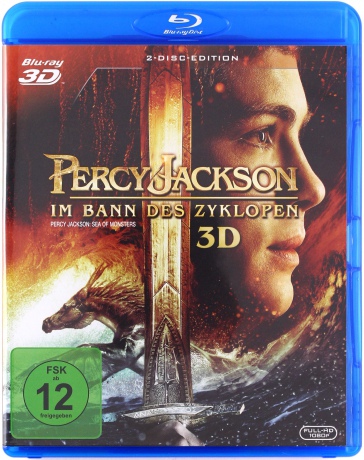 Percy Jackson: Sea of Monsters (Percy Jackson: Morze potworów) [Blu-Ray 3D]+[Blu-Ray]