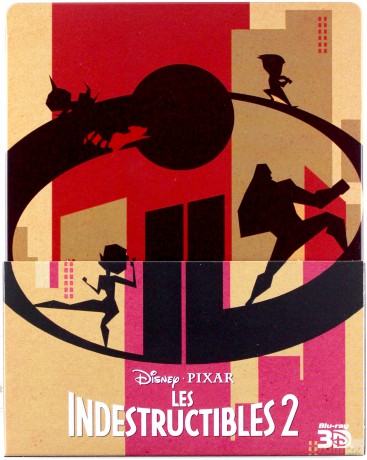 Incredibles 2 (Iniemamocni 2) (Disney) (steelbook) [Blu-Ray 3D]+[2xBlu-Ray]