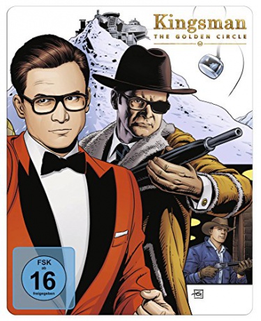 Kingsman: The Golden Circle (Kingsman: Złoty krąg) (steelbook) [Blu-Ray]