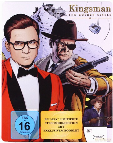 Kingsman: The Golden Circle (Kingsman: Złoty krąg) (steelbook) [Blu-Ray]