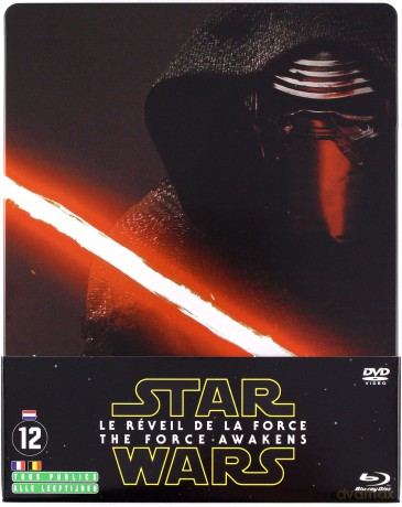 Star Wars: Episode VII - The Force Awakens (Gwiezdne wojny: Przebudzenie mocy) (steelbook) [Blu-Ray]+[DVD]