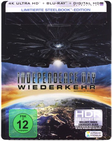 Independence Day: Resurgence (Dzień Niepodległości: Odrodzenie) (steelbook) [Blu-Ray 4K]+[Blu-Ray]