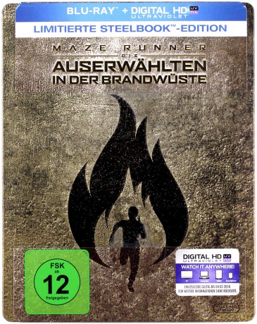 Maze Runner: The Scorch Trials (Więzień labiryntu: Próby ognia) (steelbook) [Blu-Ray]