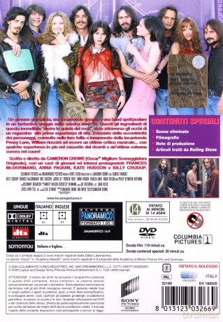 Almost Famous (U progu sławy) [DVD]
