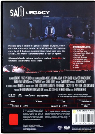 Jigsaw (with tarot card) (Piła: Dziedzictwo) [DVD]