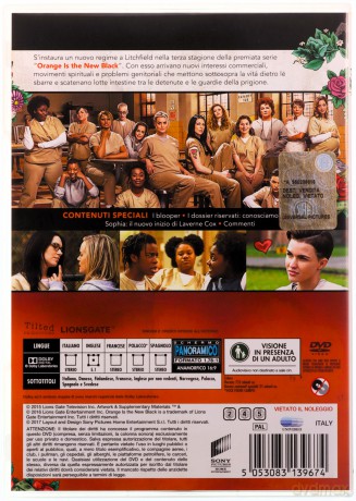 Orange Is the New Black: Sezon 3 [4DVD]