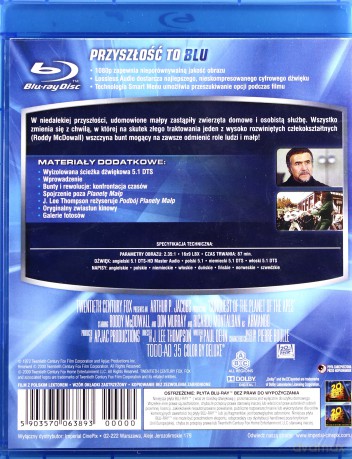 Podbój Planety Małp [Blu-Ray]