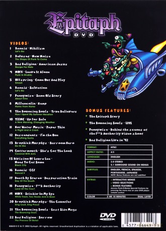 Punk-O-Rama Vol. 1 [DVD]