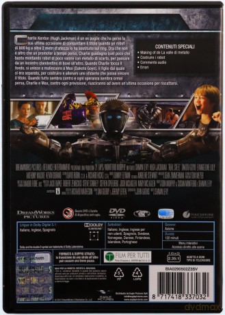 Real Steel (Giganci ze stali) [DVD]