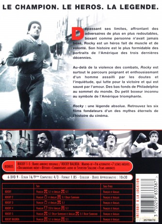 Rocky Antologia [BOX] [6DVD]
